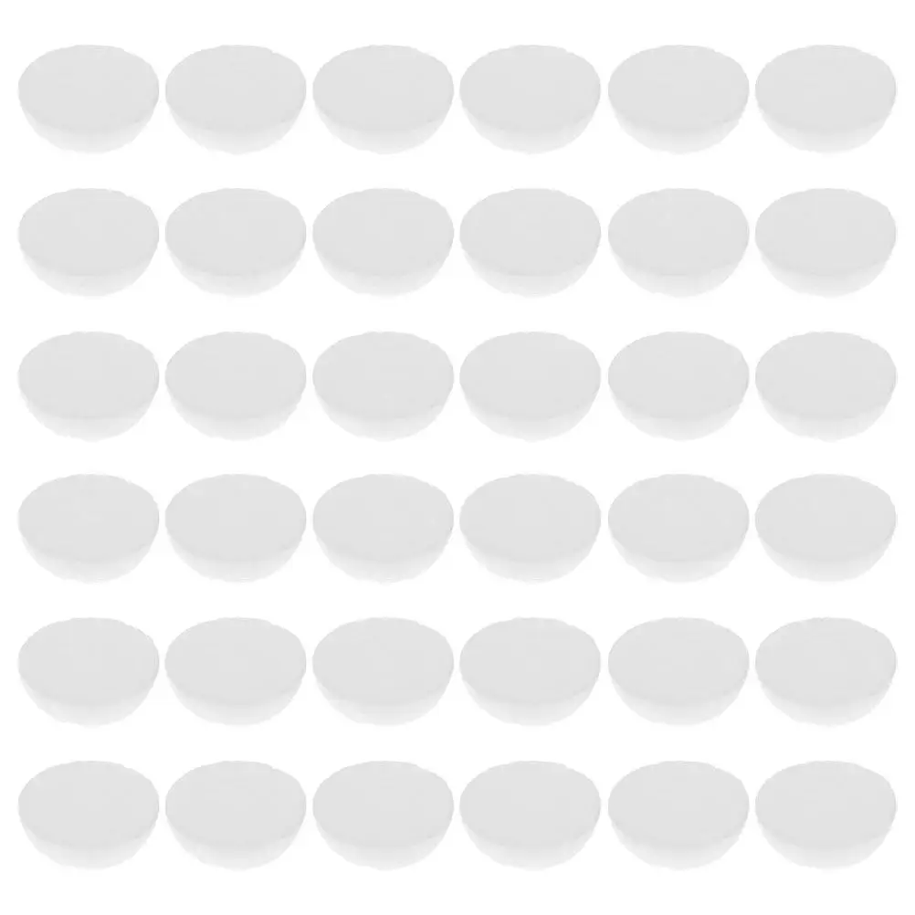 White Foam Half Spheres 100 Pack Polystyrene Hemispheres for DIY Crafts Wedding Christmas Home Decor