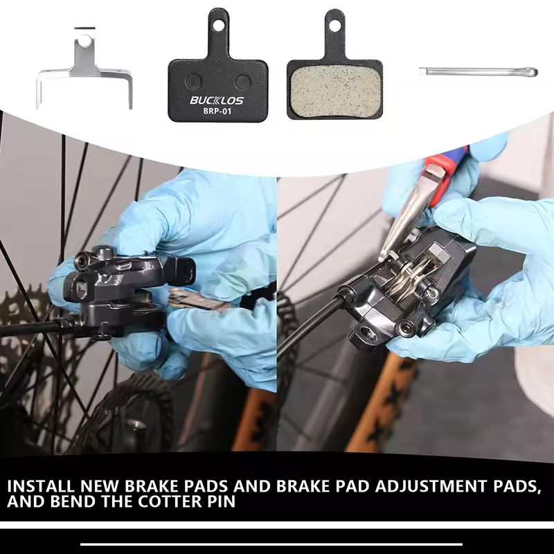 BUCKLOS Bike Brake Pad Resin Disc Pads For SHIMANO B01S Wear-resistant MTB Bicycle Hydraulic Brake Pad for B03S B05S Brake Parts - Image 5