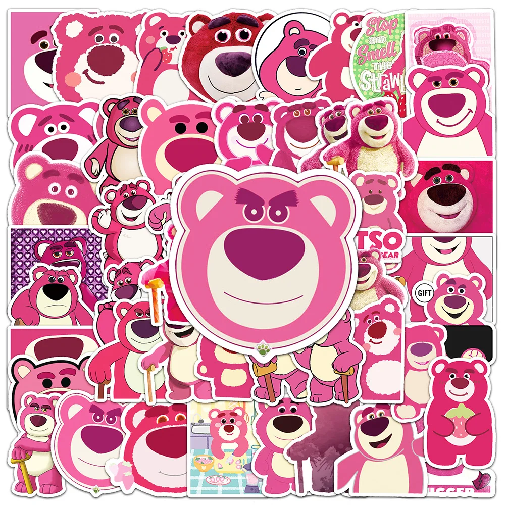 10/30/50pcs Disney Toy Story Anime Lotso Stickers fai da te Cartoon Decal per Laptop Phone valigia Kawaii Graffiti Girls Sticker Toy