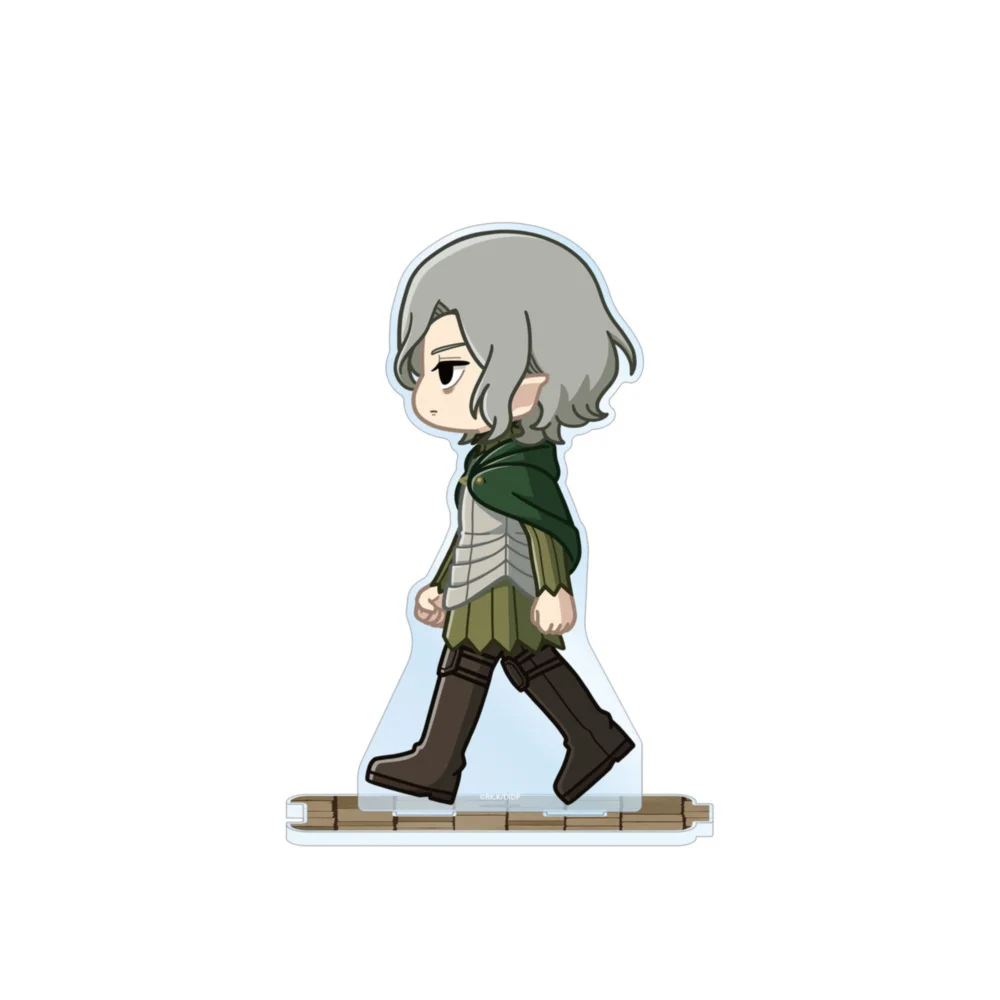 10CM Anime Delicious in Dungeon Acrylic Stand Model Keychain Q Version Characters Ornament Accessories Goods Collection Gifts