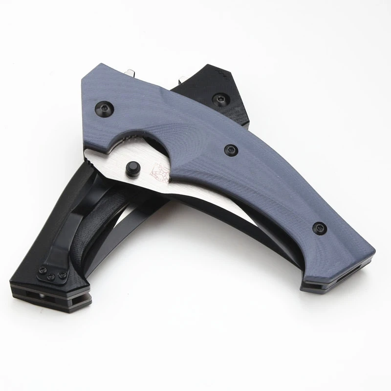 KESIWO KH03 Folding Knife D2 Blade G10 Handle Ball Bearing Pocket Utility Camping Outdoor Hunting Fishing Knife