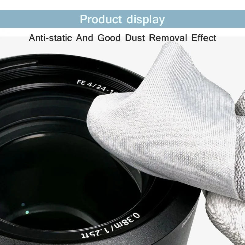 RELIFE RL-045A LCD Screen Cleaning Dust-free Wipes for Mobile Phone Tablet Laptop Anti-static Camera Lens Dust Remover Cloth