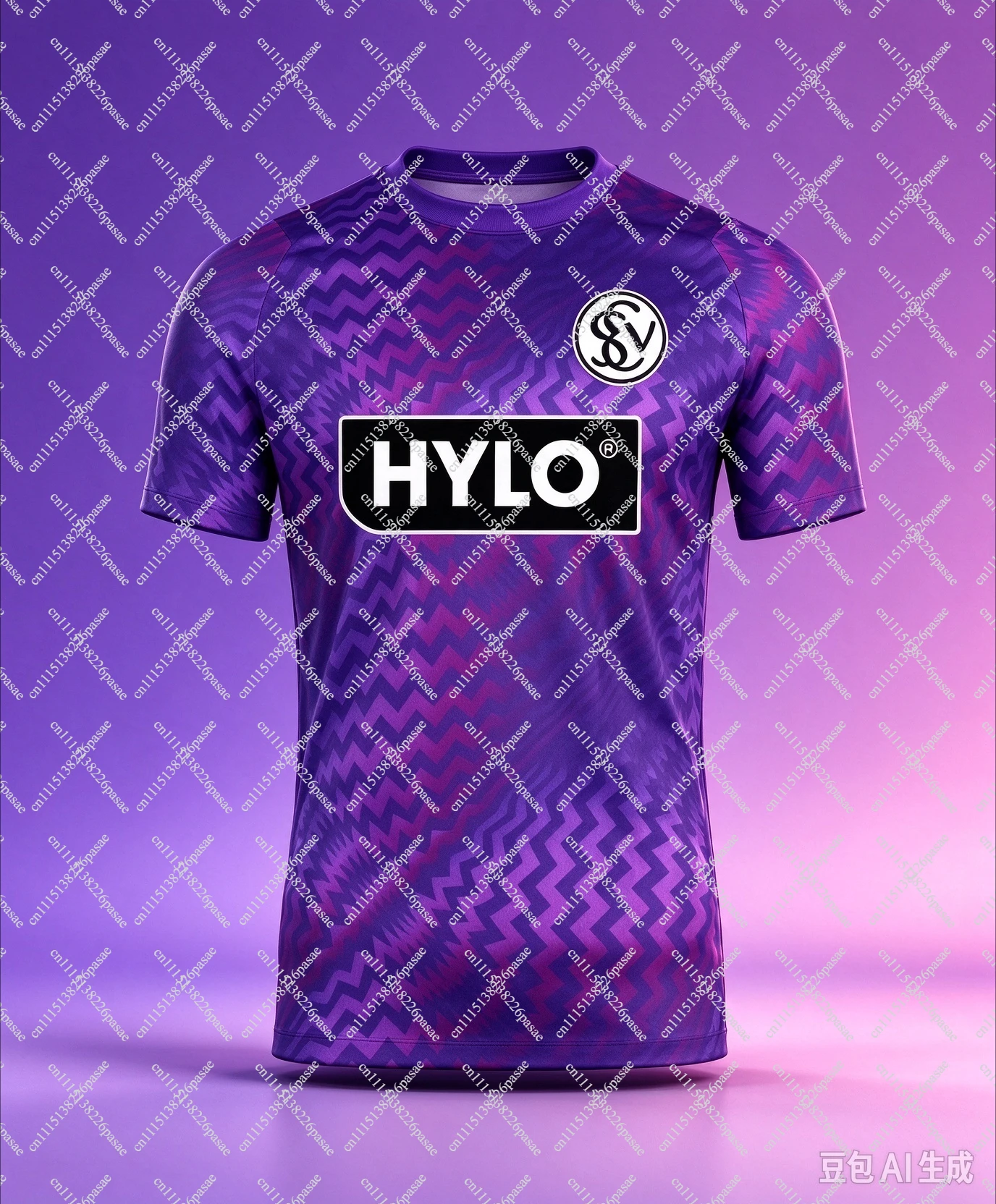 26‑27 Geometric Pattern Football Jersey Shirt, Summer New 3D Print Sports Tshirt, Training Breathable Quick Drying Sweatshirt