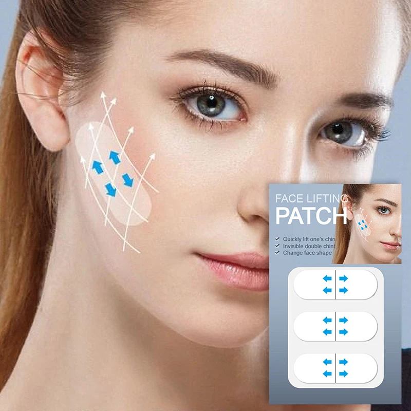 Instant Invisible Neck Stickers Neck Eye Double Chin Lift V Shape Refill Tapes Thin Makeup Face Lifting Patch Tape