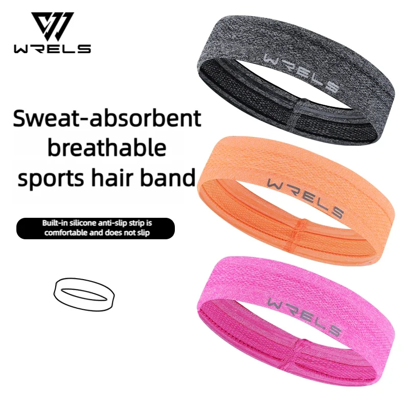 Elastic Sports Headbands Sweat Absorption Headdress Quick Dry Workout Headband Anti-slip Breathable Sweatbands for Yoga Running