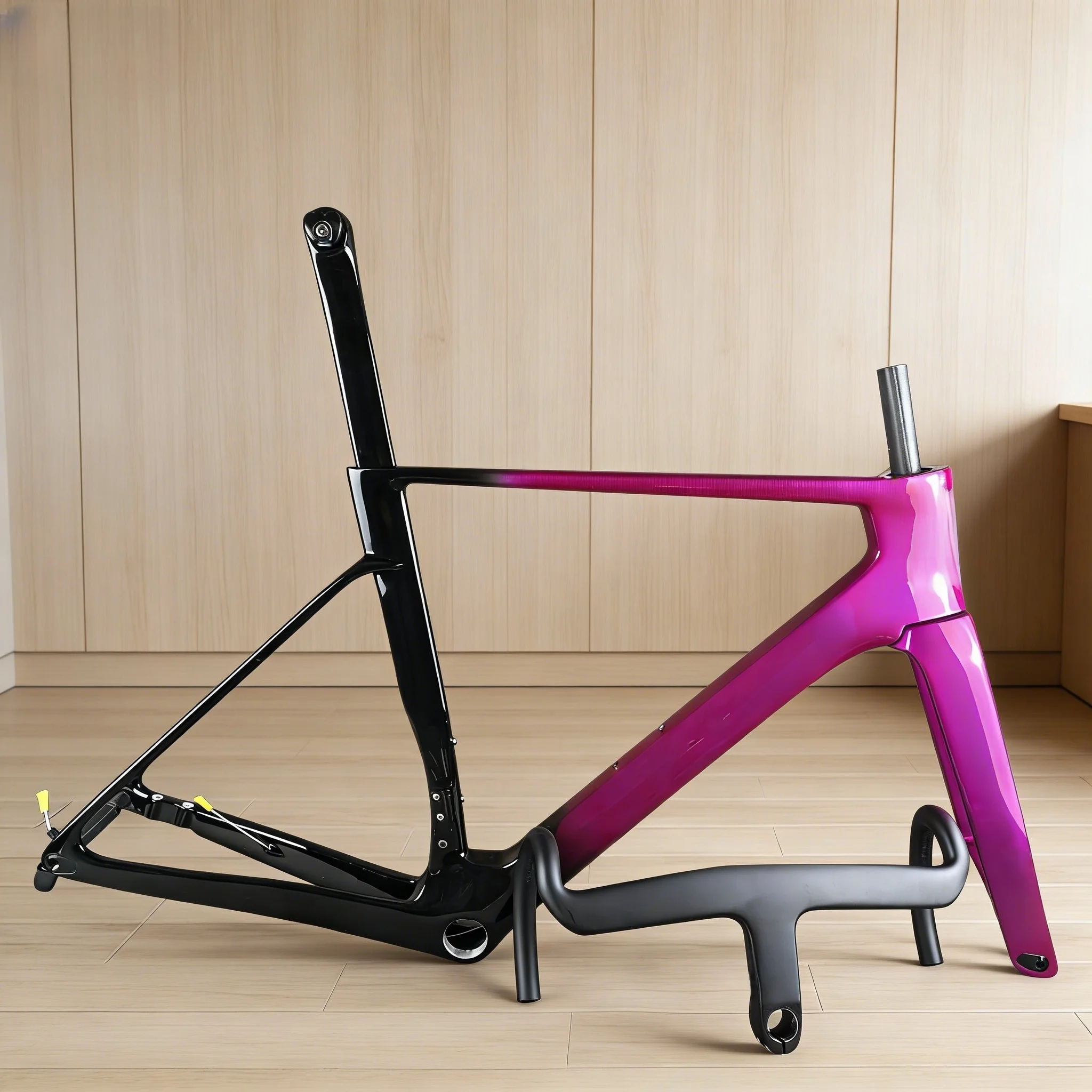 

Совершенно новый карбоновый велосипедный комплект рамы Ostro VAM2.0, рама для шоссейного велосипеда из карбона T1100UD, аэродинамический комплект рамы для шоссейного велосипеда.