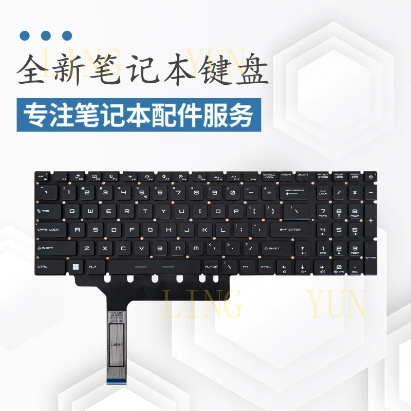 Z for  MSI AttackTank 2 Pro GP76, Samurai GS76, Phantom 15, Assault GE76, Knight Blade keyboard