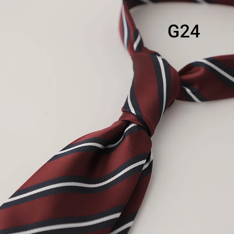 8 cm Herren-Luxus-Krawatten, Herren-Business-Krawatten, Paisley-gestreift, rot, marineblau, handgefertigt, lässige Krawatte, Krawatten, Accessoires – Detail 16