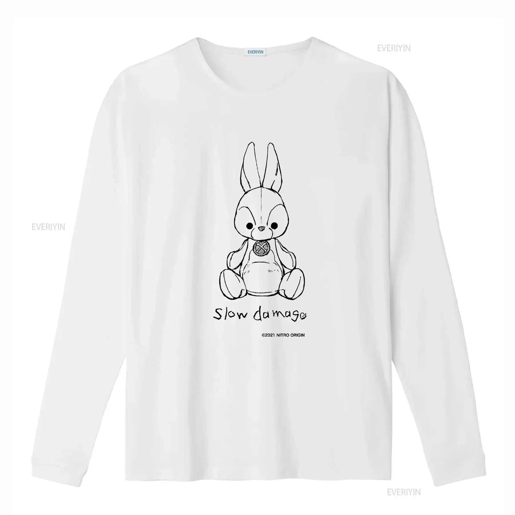 Slow Damage Original T Shirt  vintage Washed Soft Versatile Stylish Slightly Top For Everyday Wear Unisex Breathable