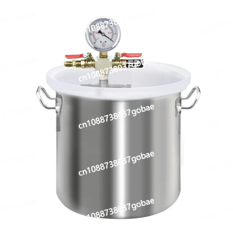 Stainless steel vacuum defoaming bucket pump Silicone AB glue defoaming vacuum bucket