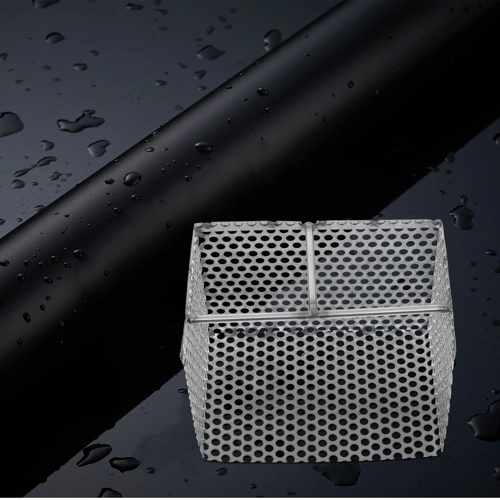 Stainless Steel Gutter Filter Basket Heavy Duty Drainage Strainer for Commercial Kitchens Restaurants Rust Resistant