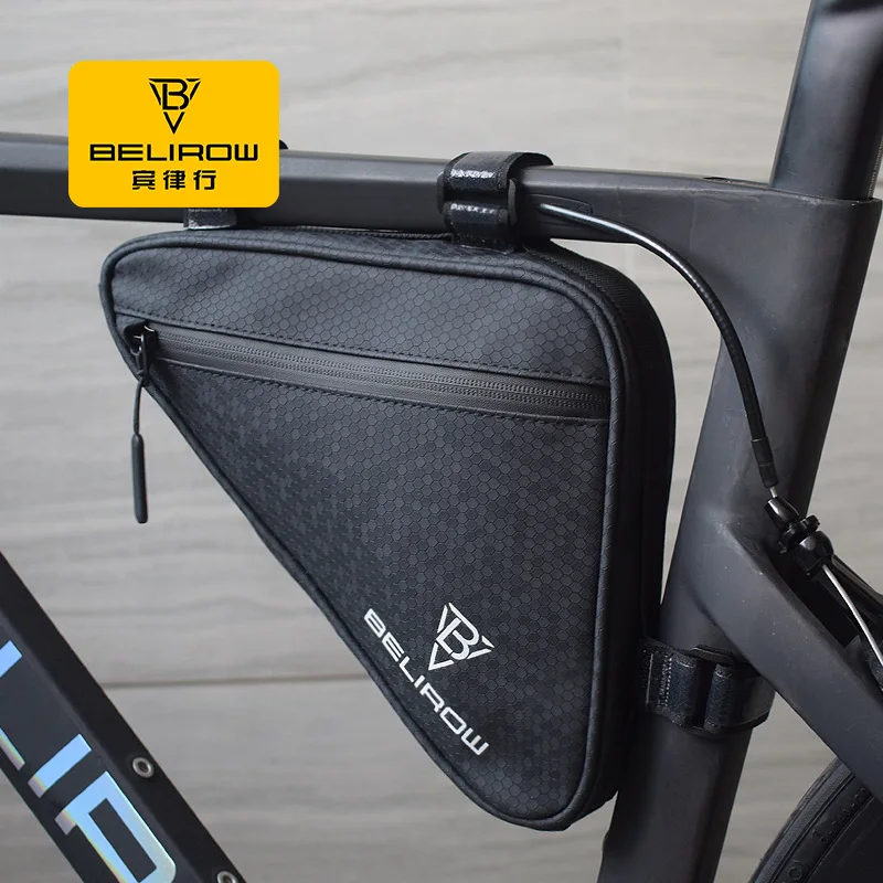 

Mountain bike waterproof upper pipe bag, road bike triangular beam bag, front crossbeam tool bag, outdoor cycling equipment