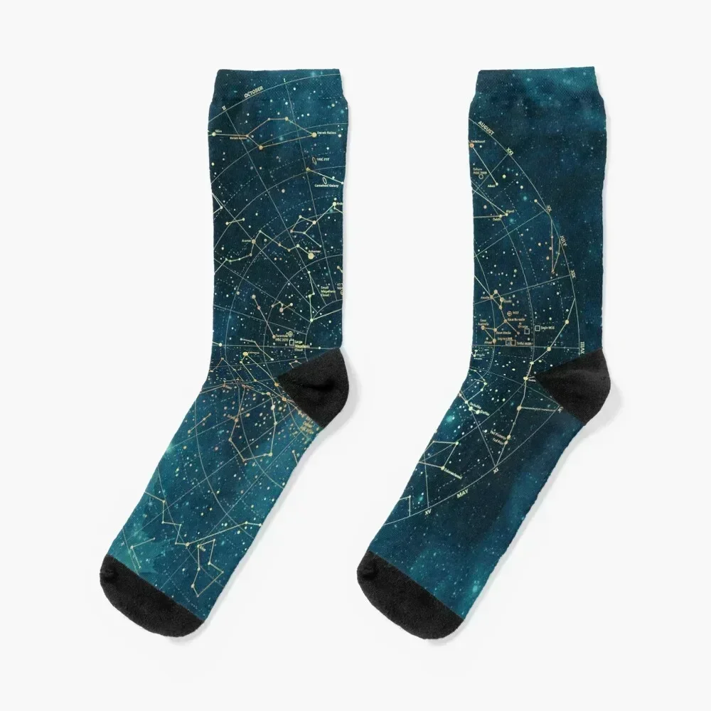 

Носки Under Constellations, зимние зимние термомужские зимние женские носки, мужские