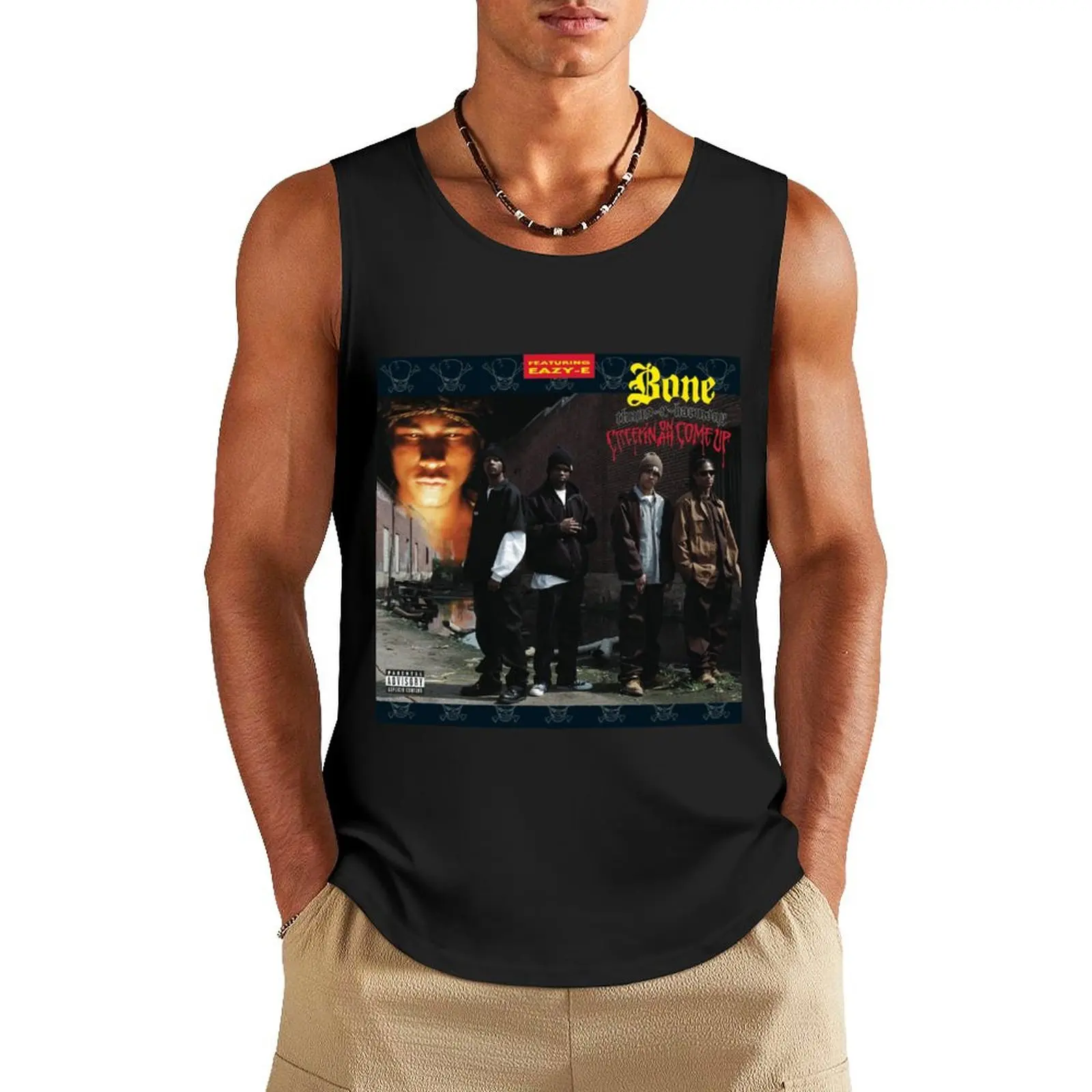 CREEPIN ON AH COME UP Tank Top Men's sleeveless t-shirt summer