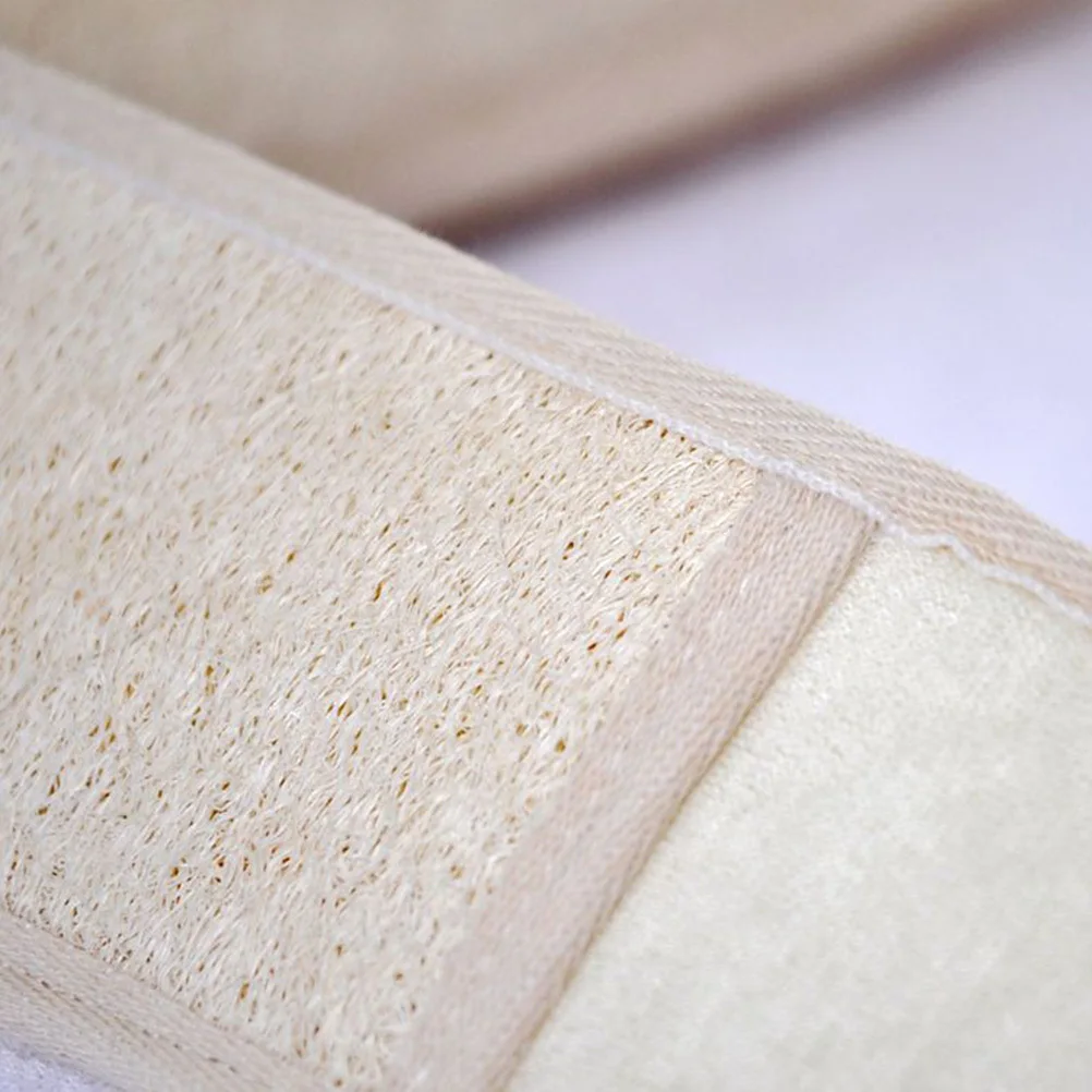 

3Pcs Natural Loofah Sponge Set Exfoliating Horniness Revealing Smooth Skin Gentle Cleansing for All Over Body Exfoliating Sponge