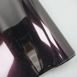 High Glossy Diamond Black Phantom Red Sticker for Car Wrap Vinyl for Motorcycle Film Wrapping Stickers on Motorcycle Automotive