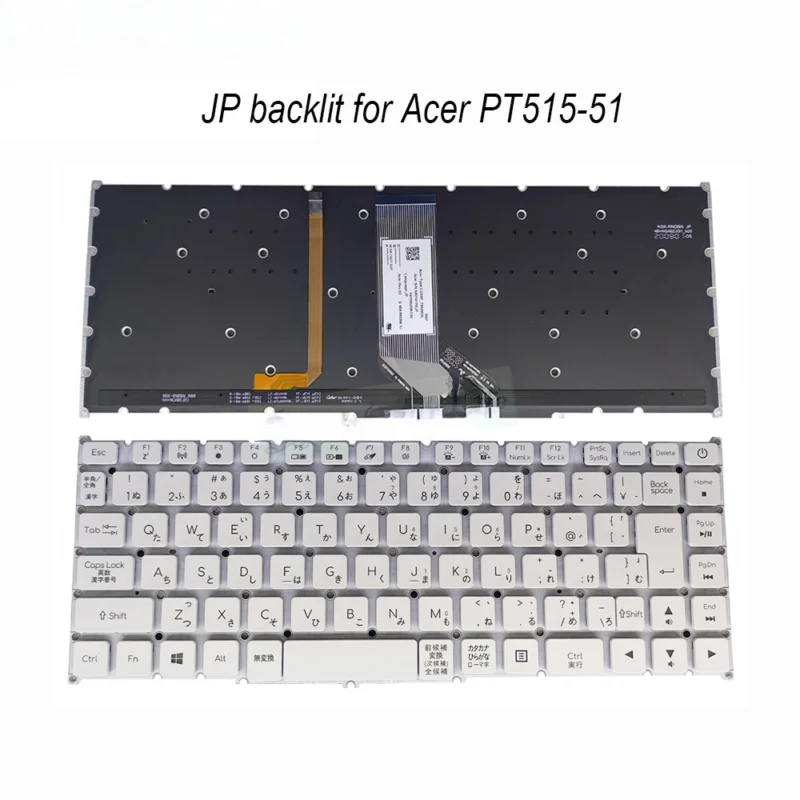 For Acer Triton 500 PT515/PT516-51 LG04P-T900W3L JPA backlit Gaming Keyboard