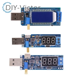 DC-DC 5V to 3.5V/ 9V/12V LCD USB Step UP / Down Power Supply Module Adjustable Boost Buck Converter Voltmeter Out DC 1.2V-24V