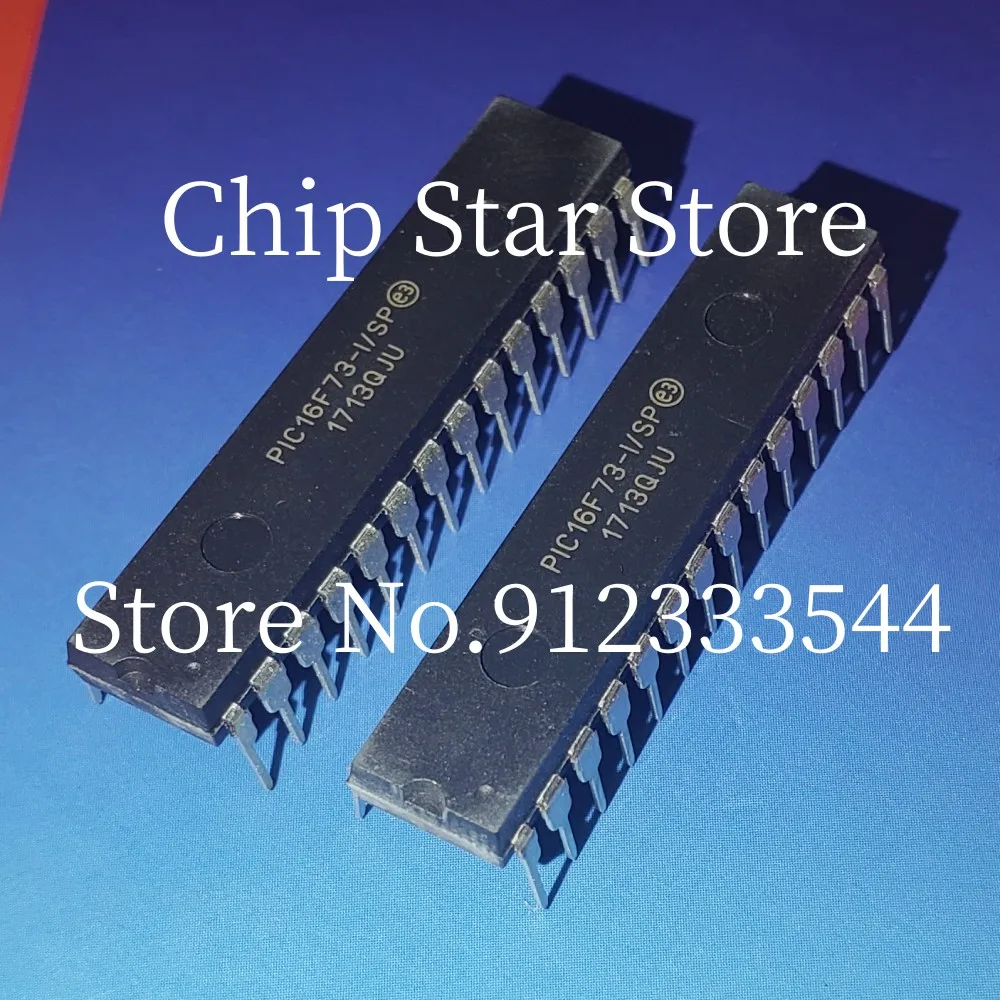 1-50pcs  PIC16F73-I/SP PIC16F73 DIP28 8Bit MCU Flash PIC16 Family PIC16F7XX Series Microcontrollers 100%New And Original