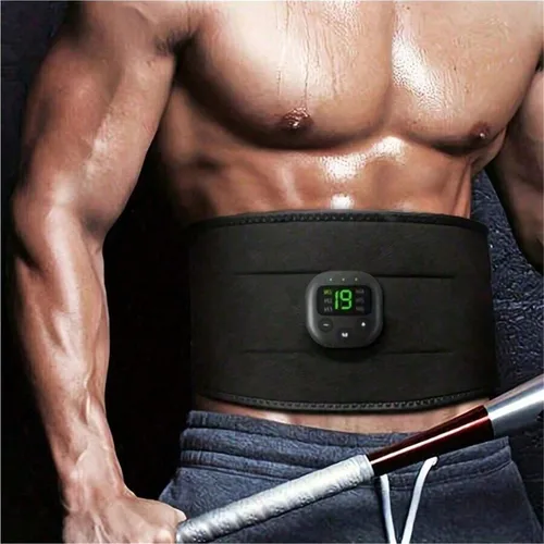 Masajeador de cintura portátil con carga USB, moldeador eléctrico para brazo, cadera, pierna, cinturón moldeador de cuerpo, masajeador de Fitness