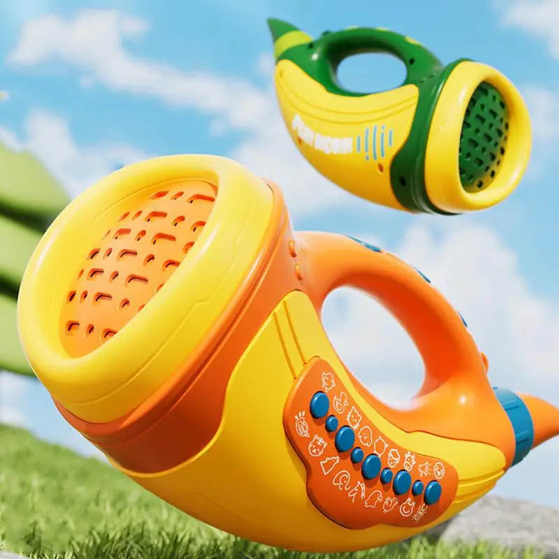 Outdoor Nature Exploration Loud Noisy Toys with Animal Sounds Backyard Fun Hunting Toys Animal Caller Horn for Kids Gifts