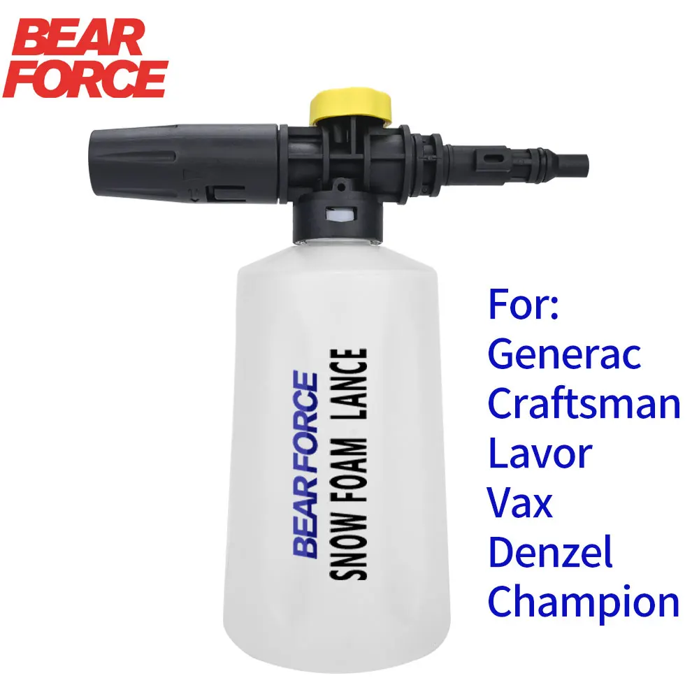 

Пенная насадка для автомойки высокого давления, пенораспылитель для шлангов моек высокого давления Lavor Vax Champion Denzel Sterwins Parkside