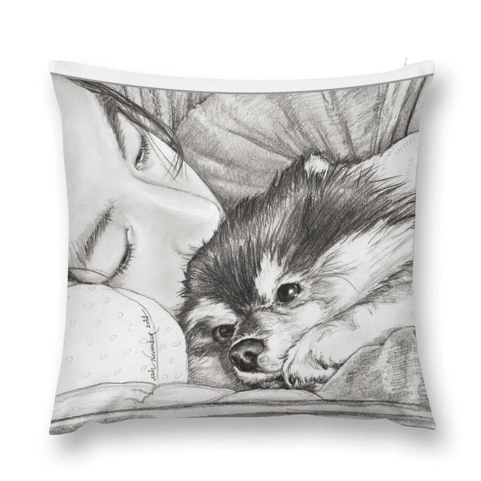 

Tae and Tannie Throw Pillow christmas pillowcases Plaid Sofa Decorative Cover For Living Room pillow