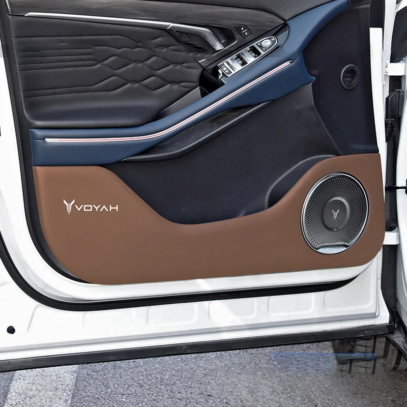 Almohadilla antipatadas para puerta de coche, película de protección antipatadas de cuero 2021, borde lateral, accesorios resistentes a los