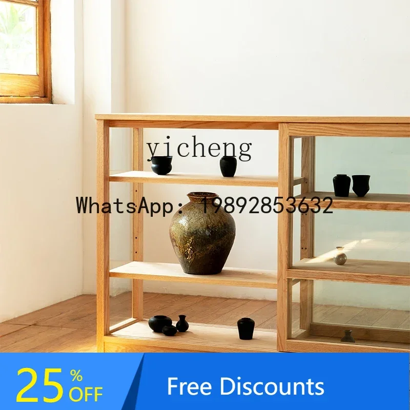 

glass cabinet furniture solid wood product display cabinet