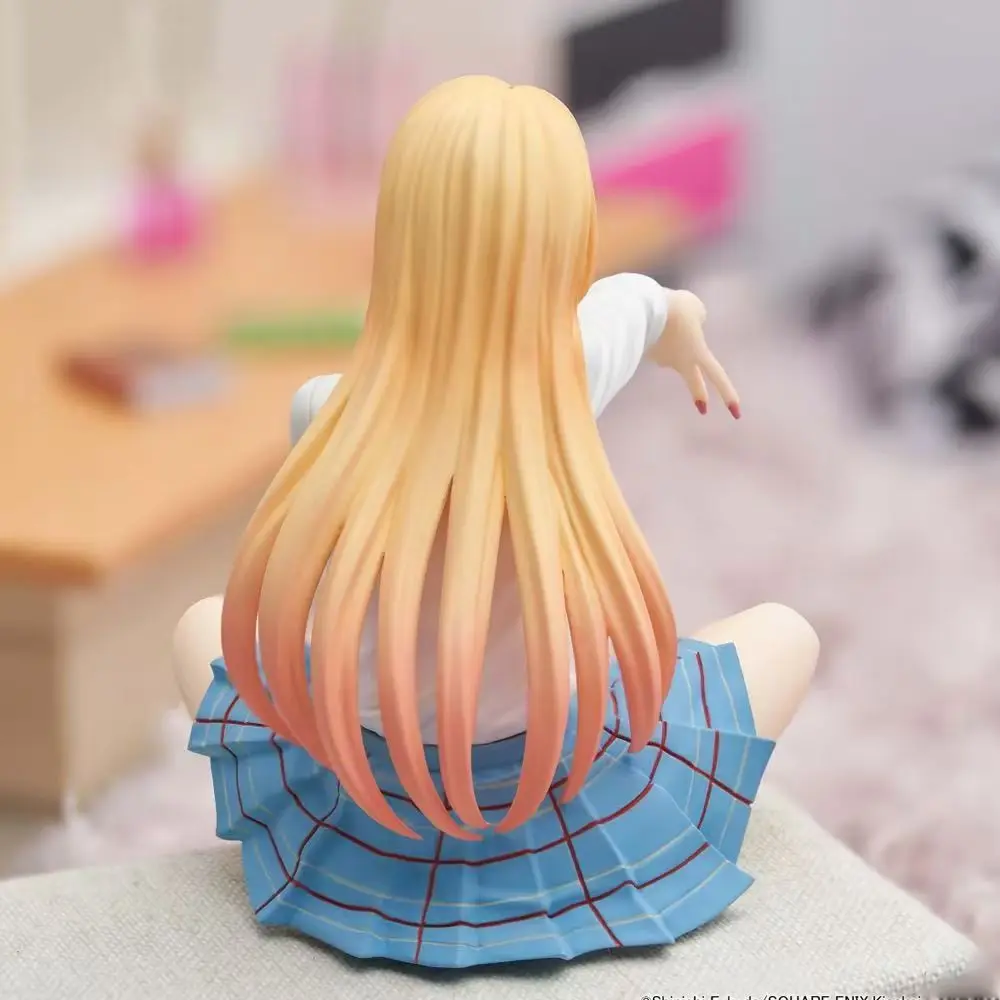 Marin Kitagawa My Dress-Up Darling School Uniform Figure Desk Ornament Kawaii Anime Gift for Boys Girls Cartoon Collectible Toy view 4