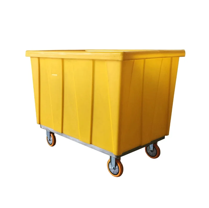 عربة غسيل من البولي ايثيلين ذات سعة كبيرة لفرز أوراق الفرز يغطي أجزاء معدات الكي والغسيل مريحة للاستخدام #1