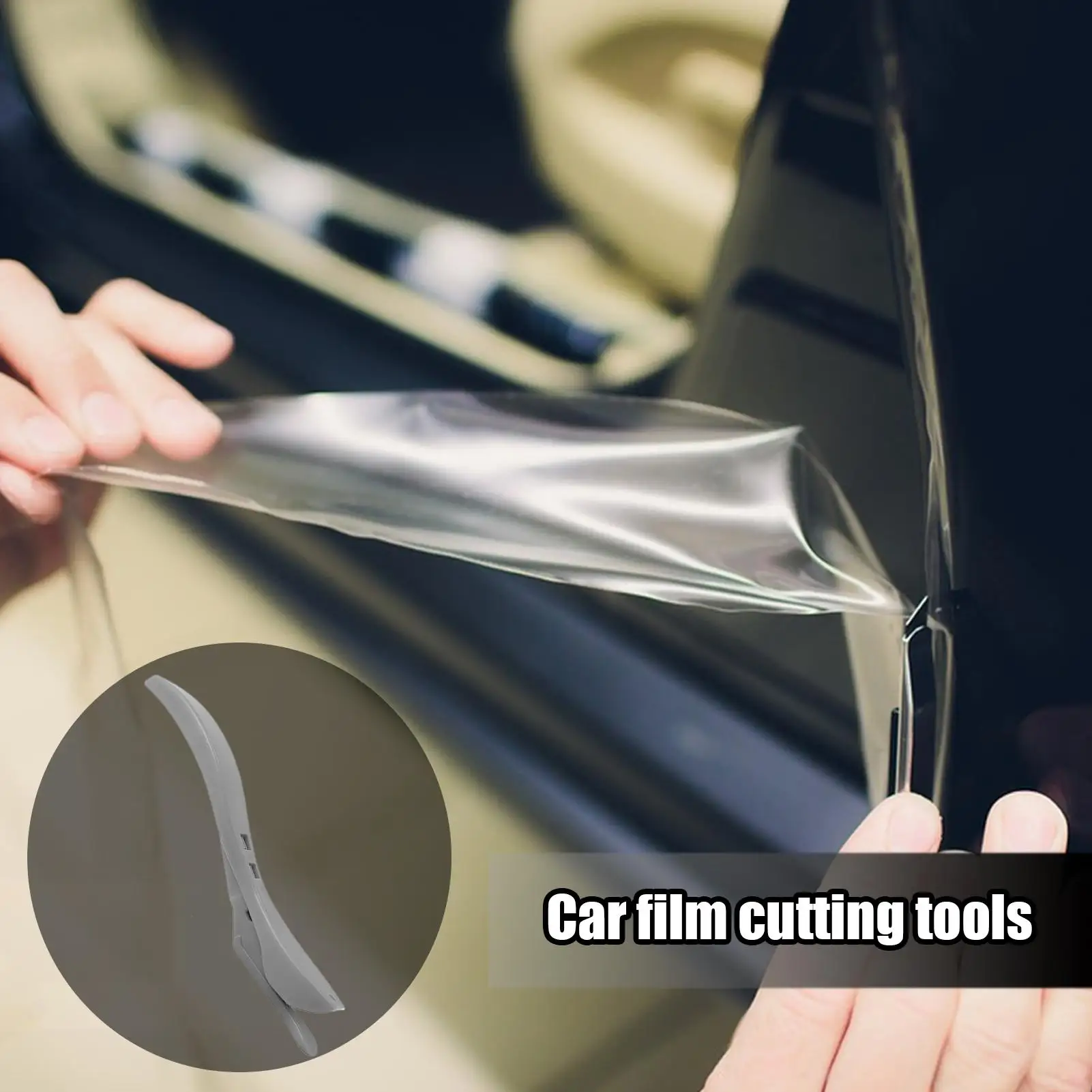 Car Window Tint Cutter Window Film Application Tools Clings Applicator For Hood Wallpaper Windshield Exterior Motorcycle Boat