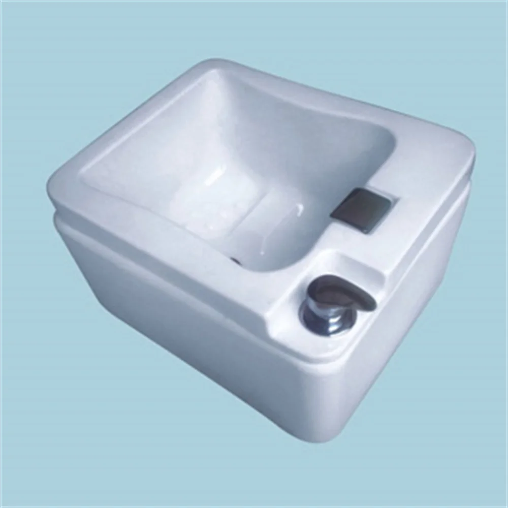 Modern Freestanding Acrylic Foot Bath Tub Massage Wash Basin