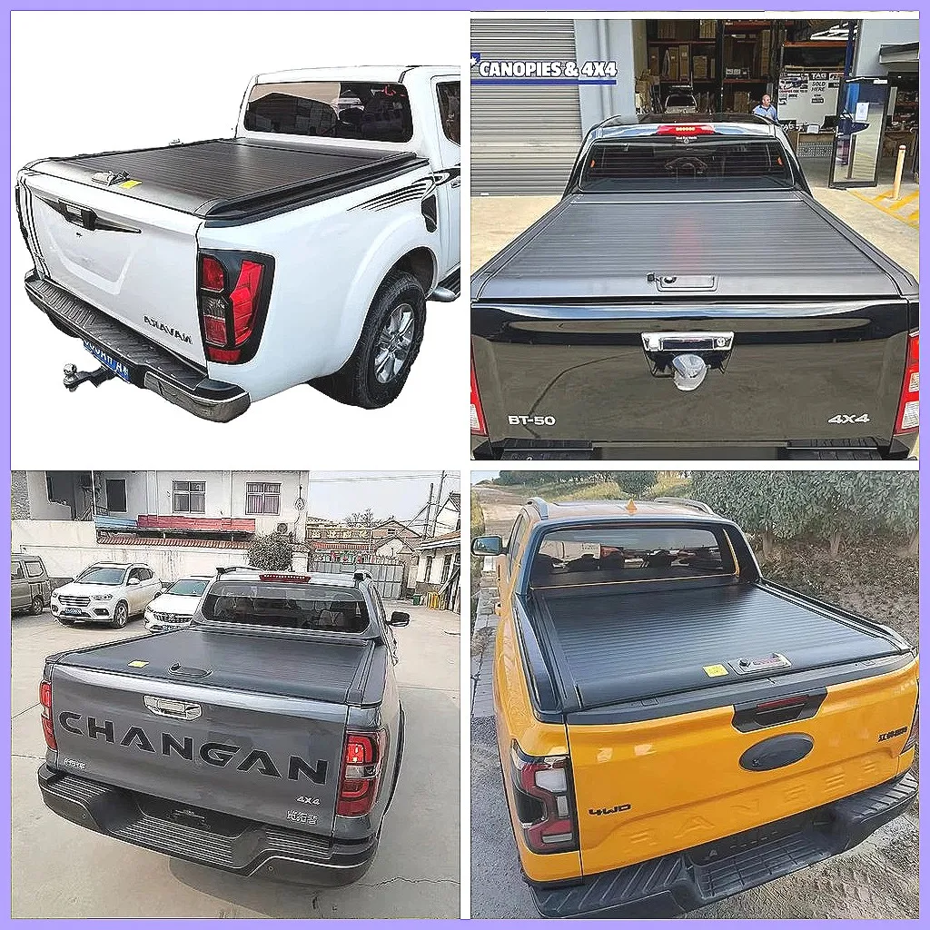 

Жесткий роллетный чехол-крышка для пикапов, водонепроницаемый, с замком, для Maverick Frontier D22 D40