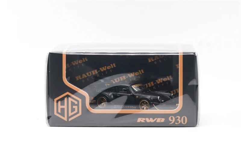 hg-model-1-64-rwb930-ステラ・アルトワ-マットブラック-フィギュア付き限定版1999-合金製車両コレクタブルカーモデル