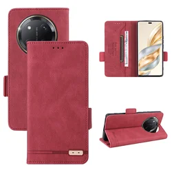 For Honor X9C 5G wallet full protect phone case For Honor Magic 7 Lite 5G hardware magnetic buckle adsorption Flip Cover
