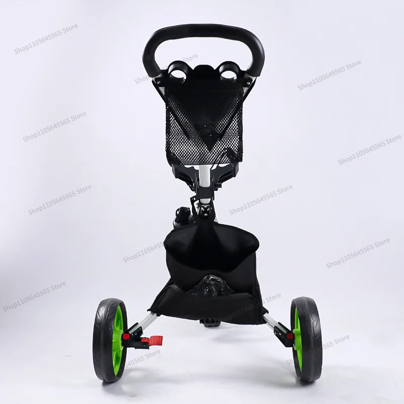 Golf Cart Three Wheels Portable Foldable Detachable Ball Aluminum  Golf
