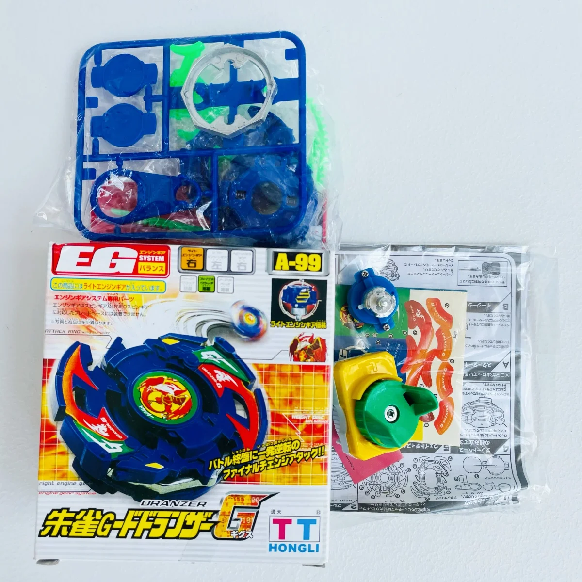 ECHTES TT BEYS A-99 Dranzer G Battle Hongli EG System neu mit Originalverpackungsset