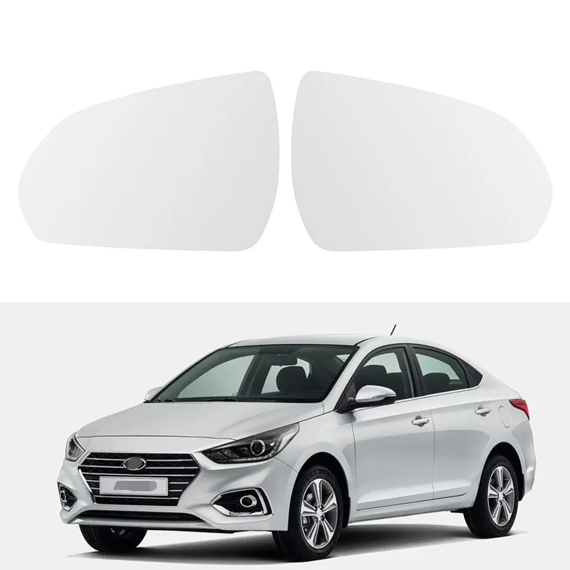 

Suitable for 17-22 Hyundai Solaris Accent reversing lenses to replace the left and right rear view lens exterior trim