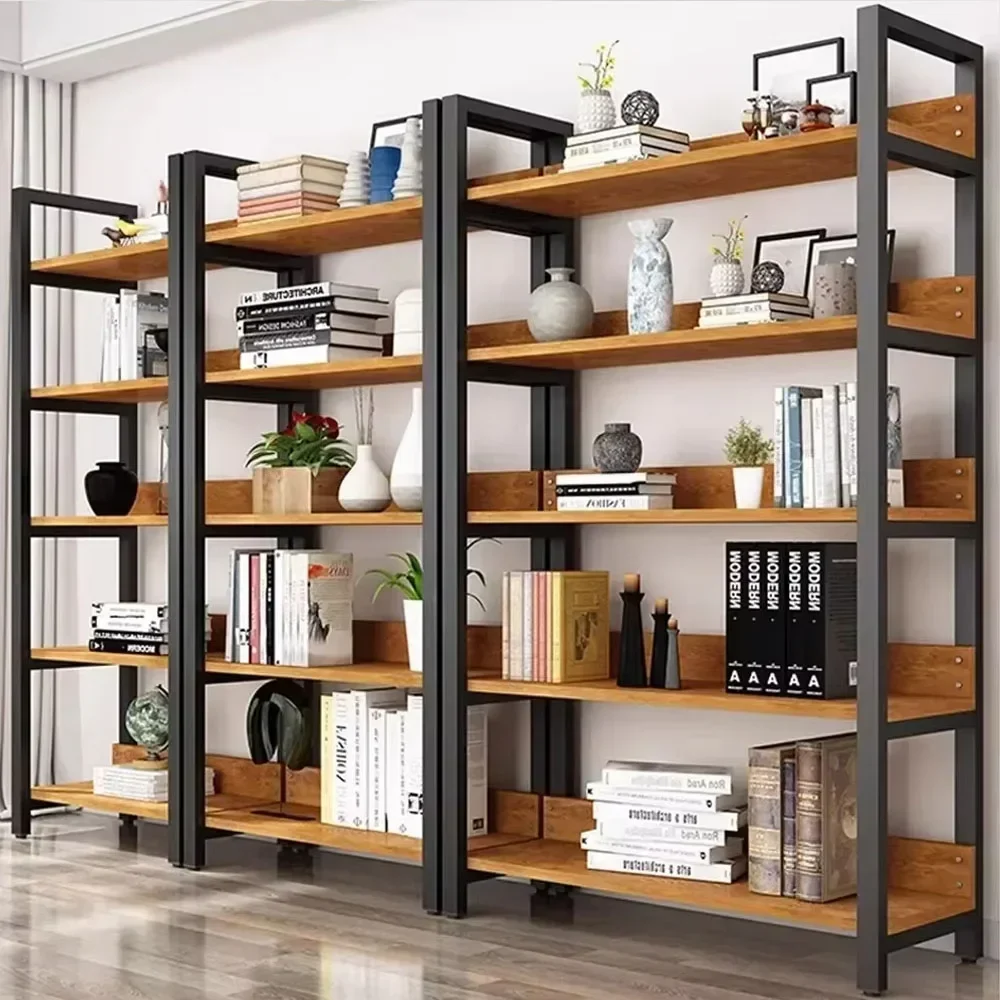 Bookcase Storage Rack Multi-Layer Simple BookshelfOffice Decoration Kitchen Stand Rack Home Kids Bookshelves Library Bookshelf