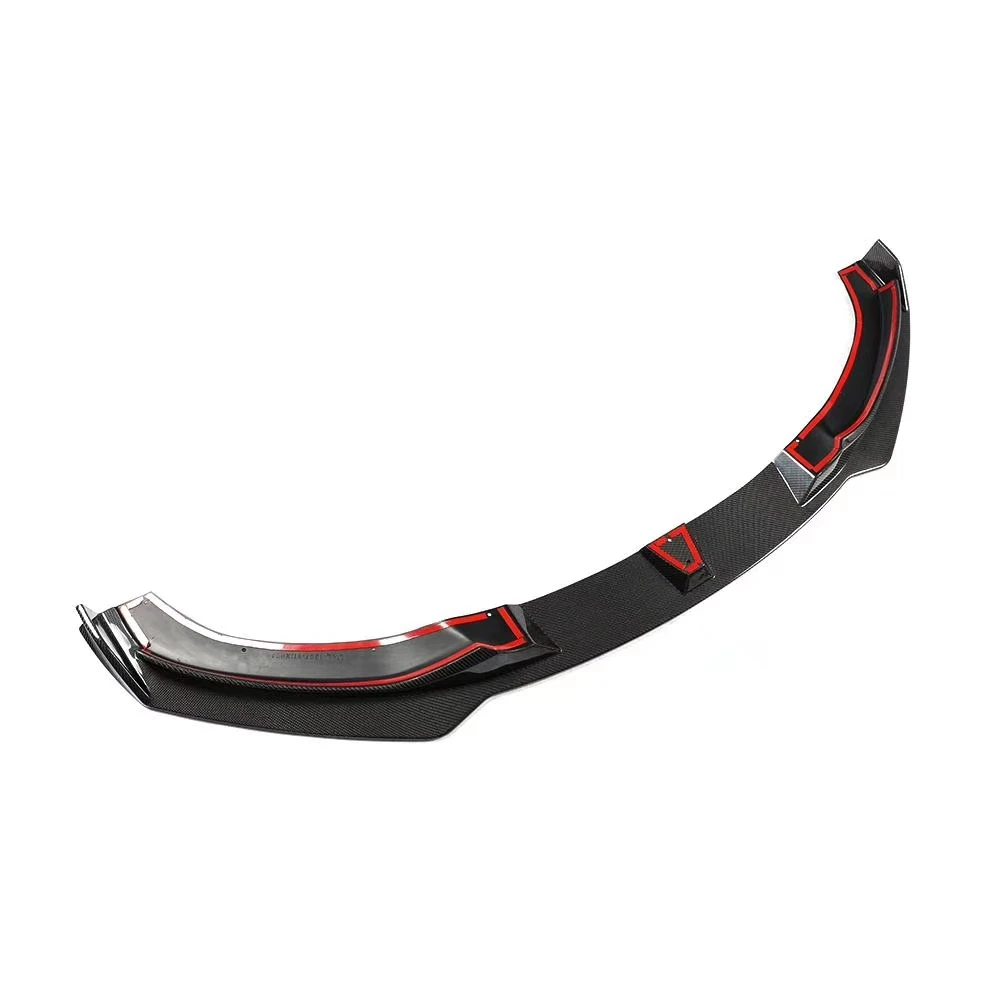

F32 F33 F36 M-Sport Carbon Fiber Front Lip Direct Bolt-On Anti-Yellowing