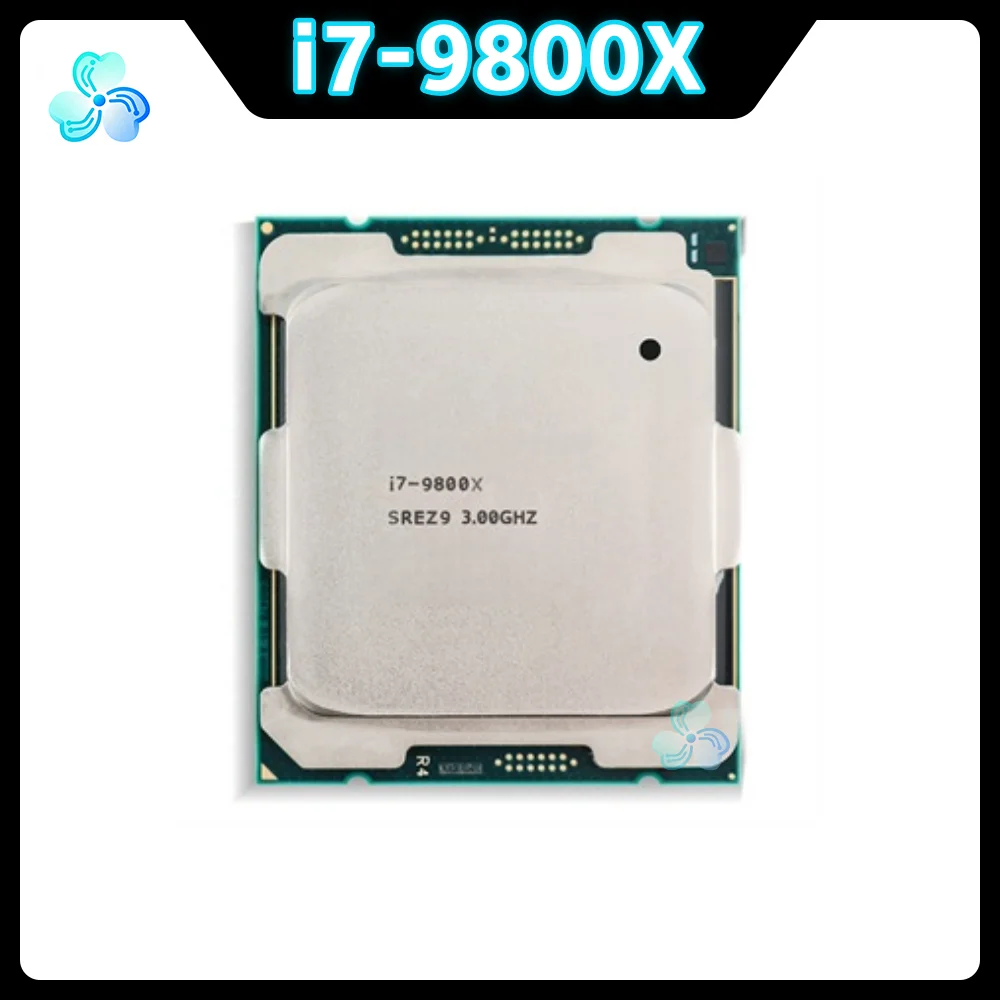 

Процессор Core i7-9800X SREZ9 3,80 ГГц, 8-ядерный, 16-поточный, 165 Вт, 16,5 МБ, LGA2066, для настольных ПК, материнская плата X299, процессор i7 9800X, процессор Skylake-X