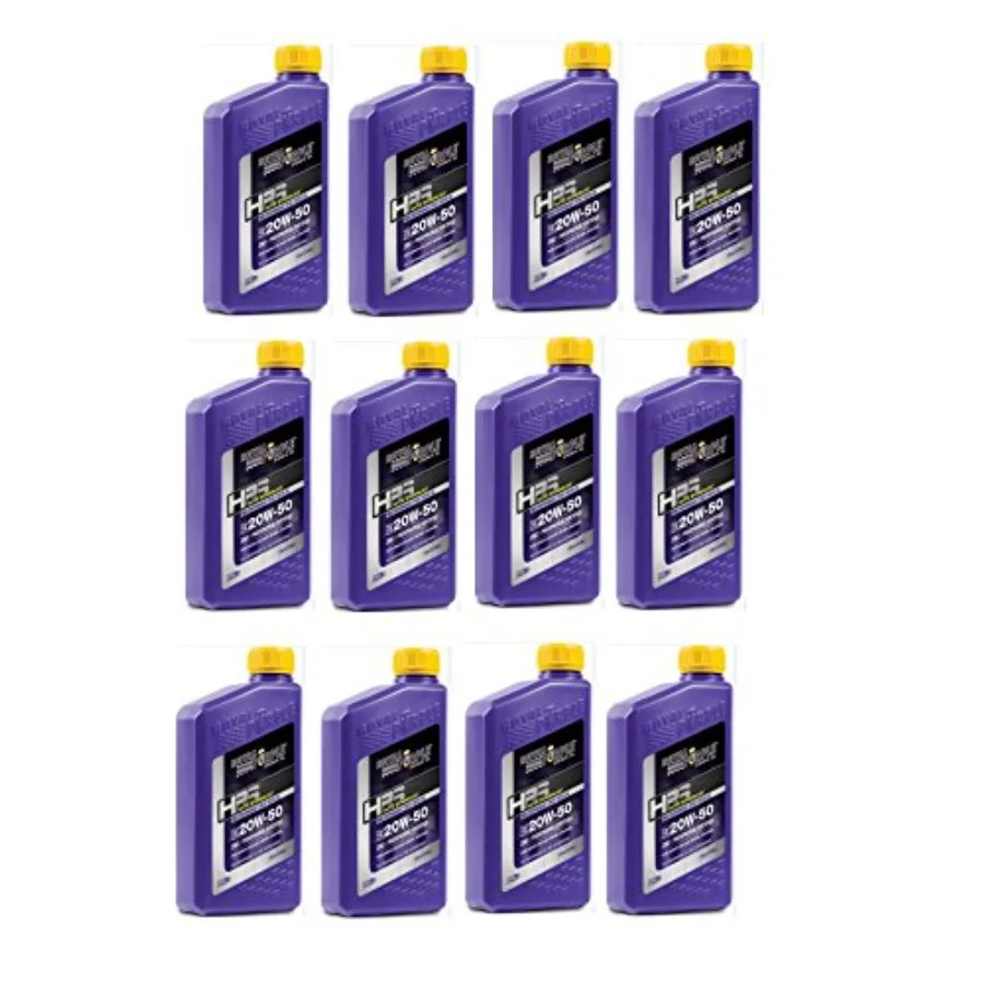 HPS Street Synthetic Motor Oil 20W50 1 qt Case of 12 HighPerformance Engine Protection for Daily Driving and HeavyDuty Applicat