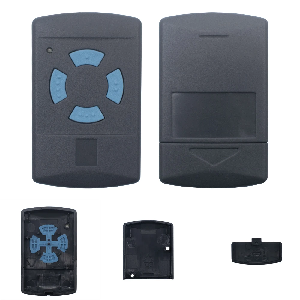 Replace the old bad case Blue button HORMANN HSM4 868 MHZ Garage Door Remote Control (shell)