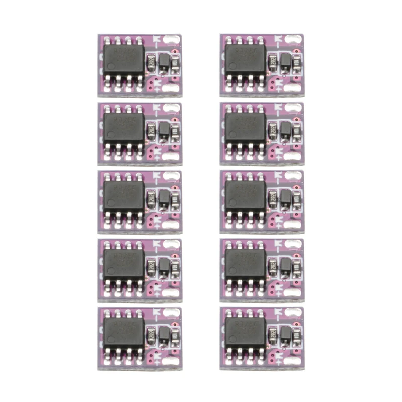 10PCS 3.5-6V 10A 1S Brushed ESC Mini DIY Modify Single Way Electric Speed Control Module for RC Airplane Drone Hollow Cup Motor