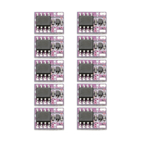 10PCS 3.5-6V 10A 1S Brushed ESC Mini DIY Modify Single Way Electric Speed Control Module for RC Airplane Drone Hollow Cup Motor