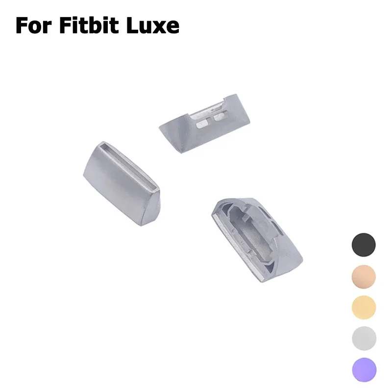 1Pair Watch Adapter for Fitbit Luxe Band Strap Connector Watch Smart Watch Band Adapter Connection Accessories