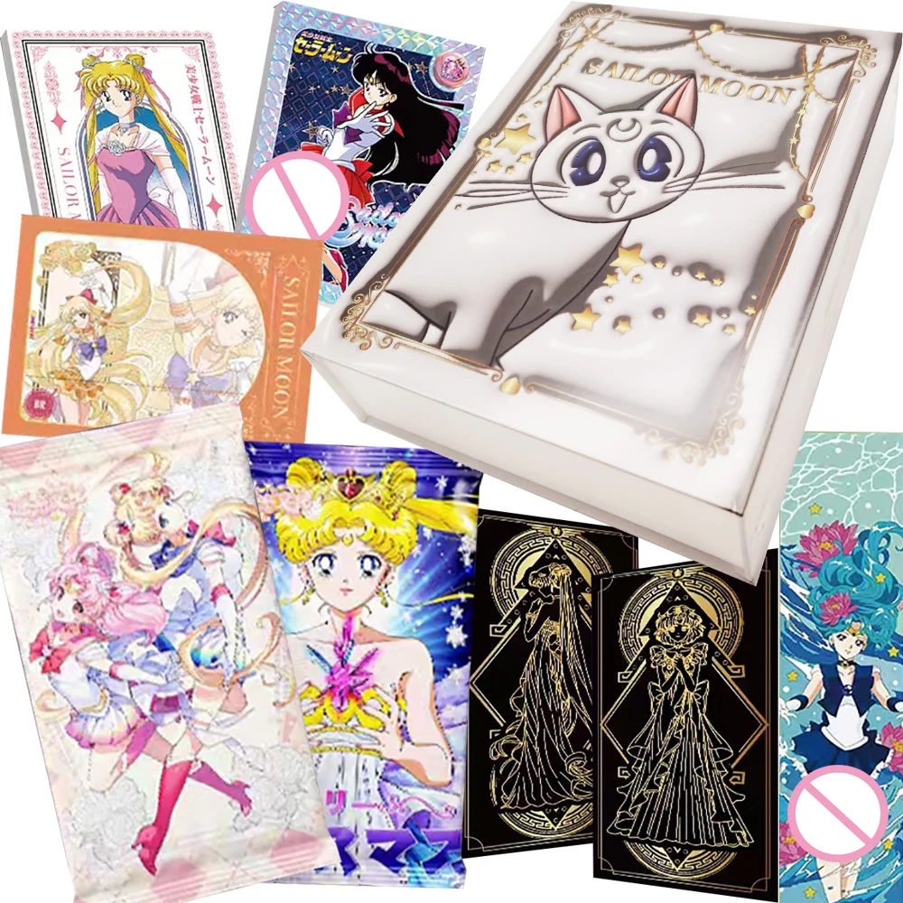 

Wholesale Sailor Moon Peripheral Collection Cards for Child Anime Love and Justice Magical Girl Exquisite Trendy Hobby Card Gift