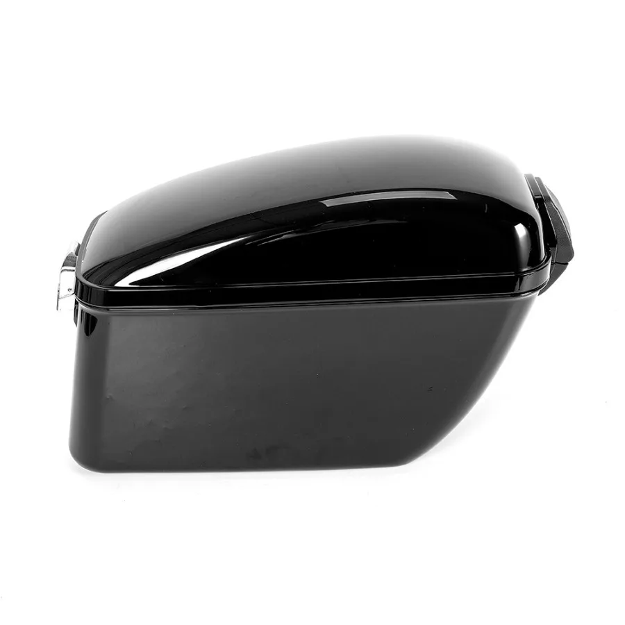 لهوندا فيوري الظل دراجة نارية الصلب جذع السرج حقيبة الأمتعة كروزر أسود جديد