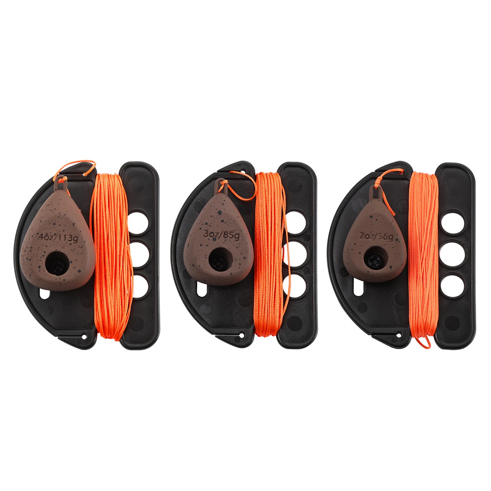 European Carp Fishing Sinker Metal Streamlined Design Minimizes Line Movement Secures Firmly Without Damage for Freshwater Saltw